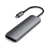 Satechi USB-C Multiport Pro avaruusharmaa