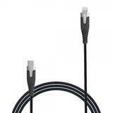 Gear USB-C–Lightning-kaapeli Kevlar 1,5 metriä, musta
