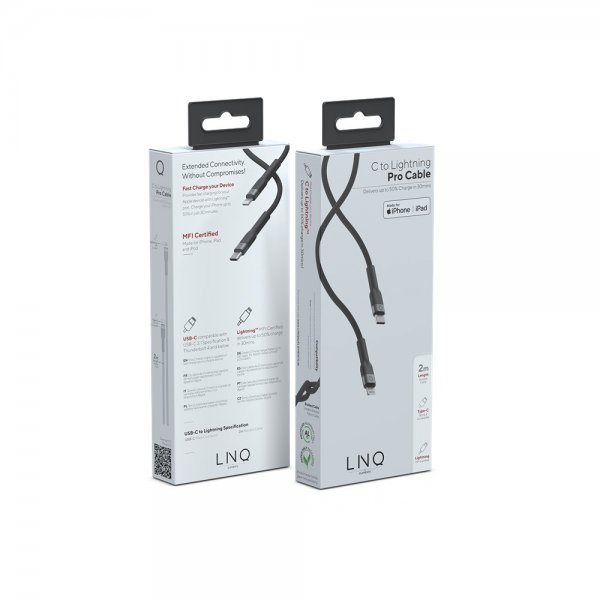 LINQ by Elements USB-C–Lightning-kaapeli MFi 2 m
