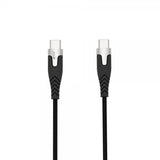 Gear USB-C–USB-C-kaapeli Kevlar 1,5 metriä Musta