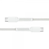 X2O USB-C–USB-C-kaapeli Longlife 100W 0.5m Valkoinen