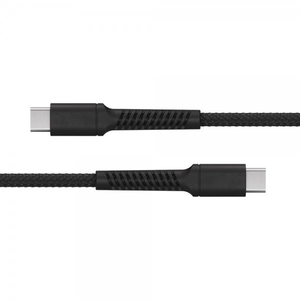 X2O USB-C–USB-C-kaapeli Longlife 100W 1m Musta