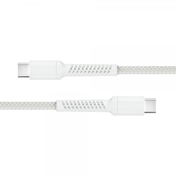 X2O USB-C–USB-C-kaapeli Longlife 100W 1m, valkoinen