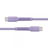 X2O USB-C–USB-C-kaapeli Longlife 100W 2m Violetti