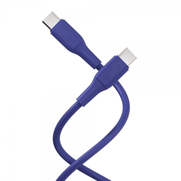 X2O USB-C–USB-C-kaapeli Superflex 60W 1.5m Sininen