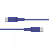 X2O USB-C–USB-C-kaapeli Superflex 60W 1.5m Sininen