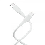 X2O USB-C–USB-C-kaapeli Superflex 60W 1.5m, valkoinen