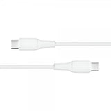X2O USB-C–USB-C-kaapeli Superflex 60W 1.5m, valkoinen