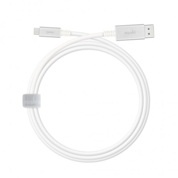 Moshi USB-C–DisplayPort-kaapeli 1,5 m valkoinen
