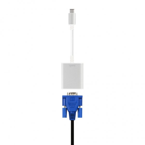Moshi USB-C–VGA-adapter, hopea