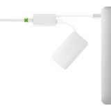 Moshi USB-C–Gigabit Ethernet -sovitin, valkoinen