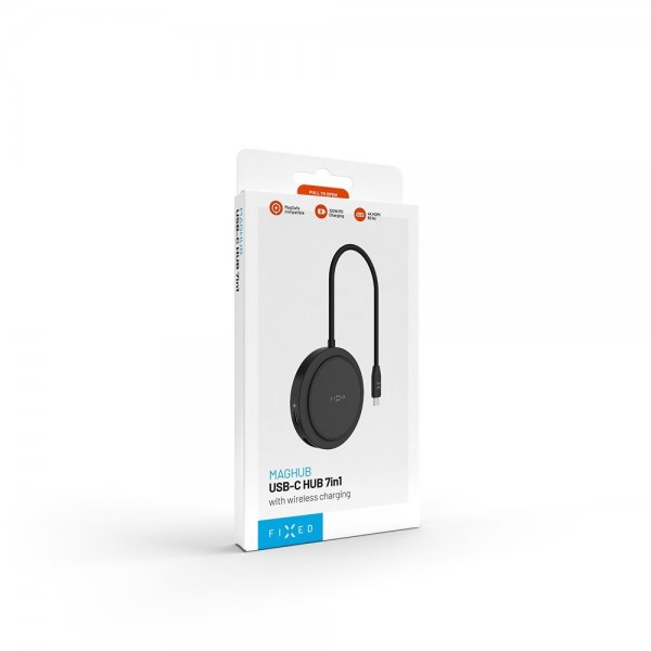Kiinteä USB-keskitin MagHUB USB-C 7in1