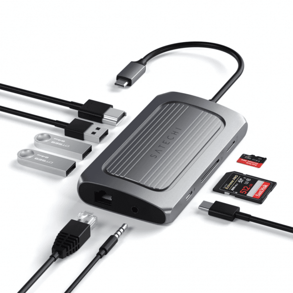 Satechi USB-4 Multiport-sovitin 8K HDMI