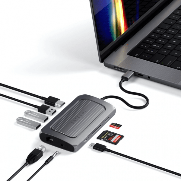 Satechi USB-4 Multiport-sovitin 8K HDMI