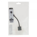 Deltaco USB-C 3.1 Gen 1–USB-A OTG -sovitin, tähtiharmaa
