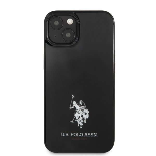 U.S. Polo iPhone 13 Mini -suojakuori logolla, musta