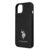 U.S. Polo iPhone 13 Mini -suojakuori logolla, musta