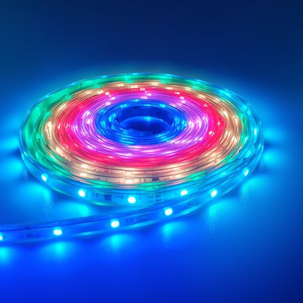 Deltaco Smart Home Ulkokäyttöön LED-valonauha RGB IP65 2x5m