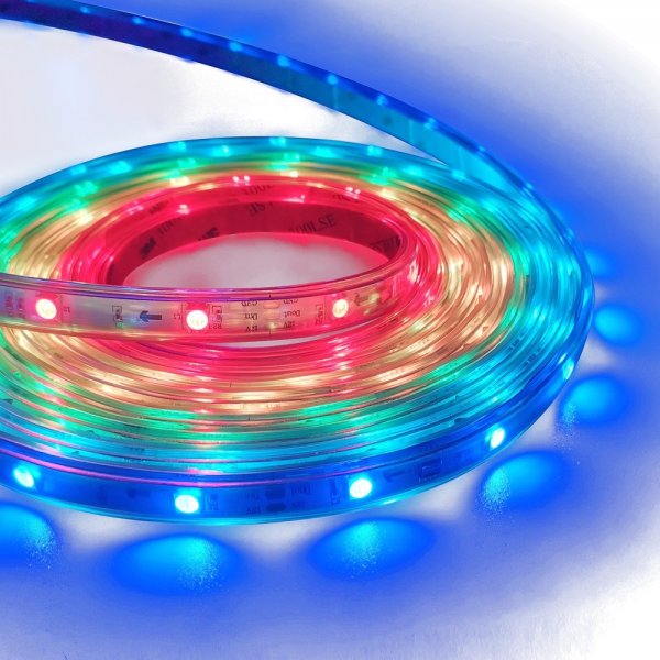 Deltaco Smart Home Ulkokäyttöön LED-valonauha RGB IP65 2x5m