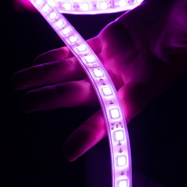 Deltaco Smart Home Ulkokäyttöön LED-valonauha RGB IP65 2x5m
