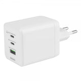 Deltaco seinälaturi GaN 1x USB-A 2x USB-C PPS 100W