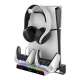 Ipega Seinään Kiinnitettävä Telakointiasema PS5/PS5 Slim RGB