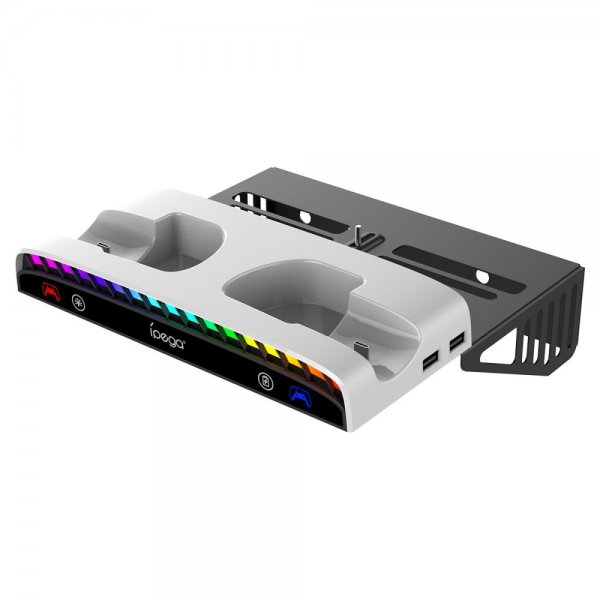 Ipega Seinään Kiinnitettävä Telakointiasema PS5/PS5 Slim RGB