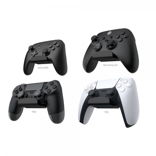 Dobe Seinäkiinnike PlayStation/Xbox/Nintendo-peliohjaimille, 2 kpl