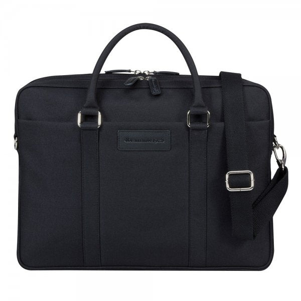 dbramante1928 Laukku 16" kannettavan tietokoneen laukku Duo Pocket Ginza Musta