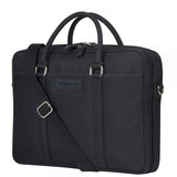 dbramante1928 Laukku 16" kannettavan tietokoneen laukku Duo Pocket Ginza Musta