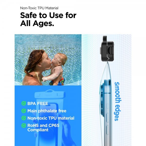 Spigen Vettentåligt Fodral Aqua Shield Valkoinen