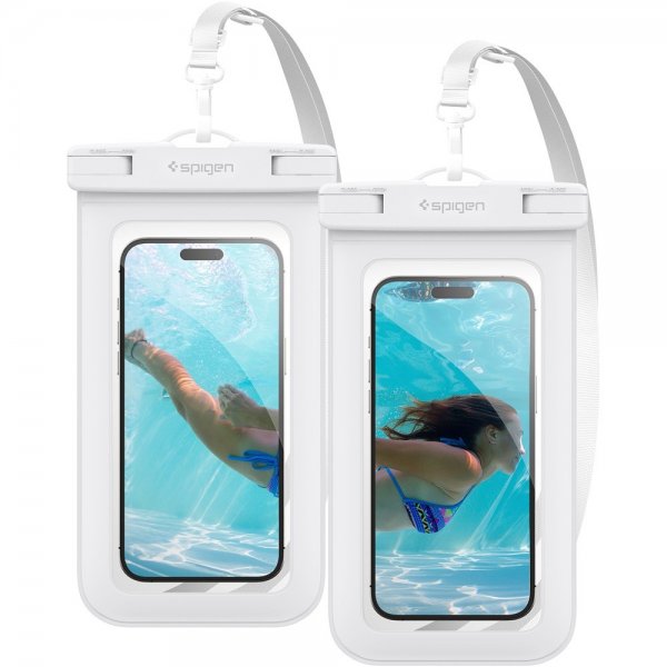 Spigen Vettentåligt Fodral Aqua Shield Valkoinen
