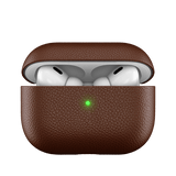 KeyBudz AirPods Pro 2 -kuori, Artisan Series, ruskea