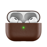 KeyBudz AirPods Pro 2 -kuori, Artisan Series, ruskea