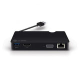ALOGIC USB 3.0 -telakointiasema HDMI-, VGA-, Ethernet- ja USB-liitännöillä