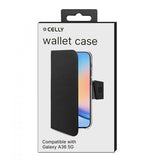 Celly Samsung Galaxy A33/A34 Fodral Wally Wallet Case Svart