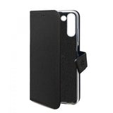 Celly Samsung Galaxy A56 -suojakotelo Wally Wallet Case, musta