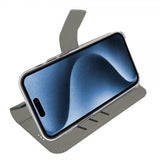 Celly iPhone 17 Pro -suojakuori Wally Wallet Case, musta