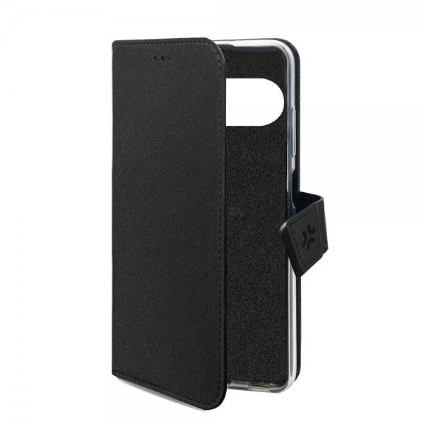 Celly Google Pixel 10/Pixel 10 Pro Fodral Wally Wallet Case Musta