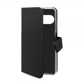 Celly Google Pixel 10/Pixel 10 Pro Fodral Wally Wallet Case Musta