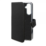 Celly Samsung Galaxy S25 FE -suojakotelo Wally Wallet Case, musta