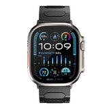 Just Mobile Apple Watch 44/45/46mm/Apple Watch Ultra -hihna hiilikuitua