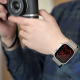 Just Mobile Apple Watch Ultra 49 mm ranneke, titaani DLC