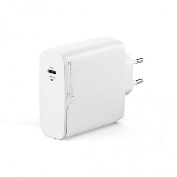 ALOGIC Rapid Power 100W GaN -laturi sis. 2 m USB-C-latauskaapelin