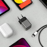 ALOGIC Laturi 30W Rapid Power USB-C MINI GaN Laturi Space Grey