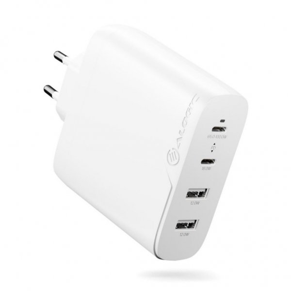 ALOGIC Rapid Power 4-porttinen 100W GaN-laturi sis. 2 metrin USB-C-latauskaapelin