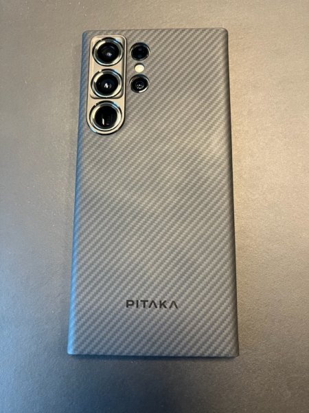 Pitaka Samsung Galaxy S23 Ultra -suojakuori MagEZ Case 3 Black/Grey Twill
