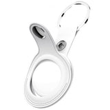 KeyBudz AirTag -pidike, nahka, 2 kpl, valkoinen
