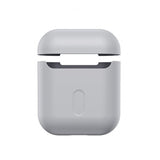 Baseus AirPods 1/2 kuori, silikonia, harmaa