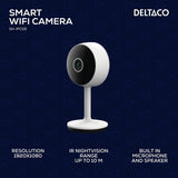 Deltaco Smart Home WiFi-kamera liiketunnistimella